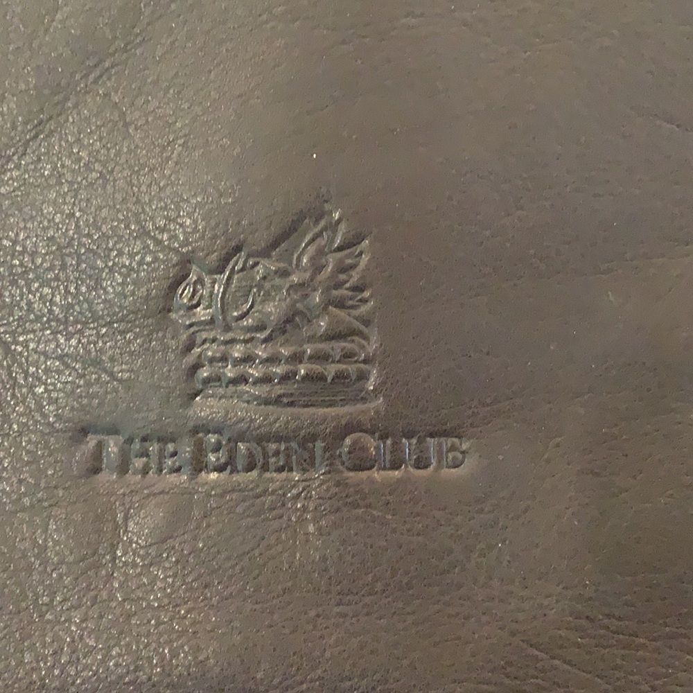 All Leather Brown Computer Bag - Picture 4 of 12